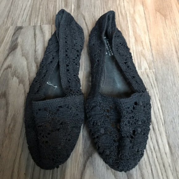 5/$15 Dividends‎ by H&M Lace Slip On Flats - Picture 1 of 5